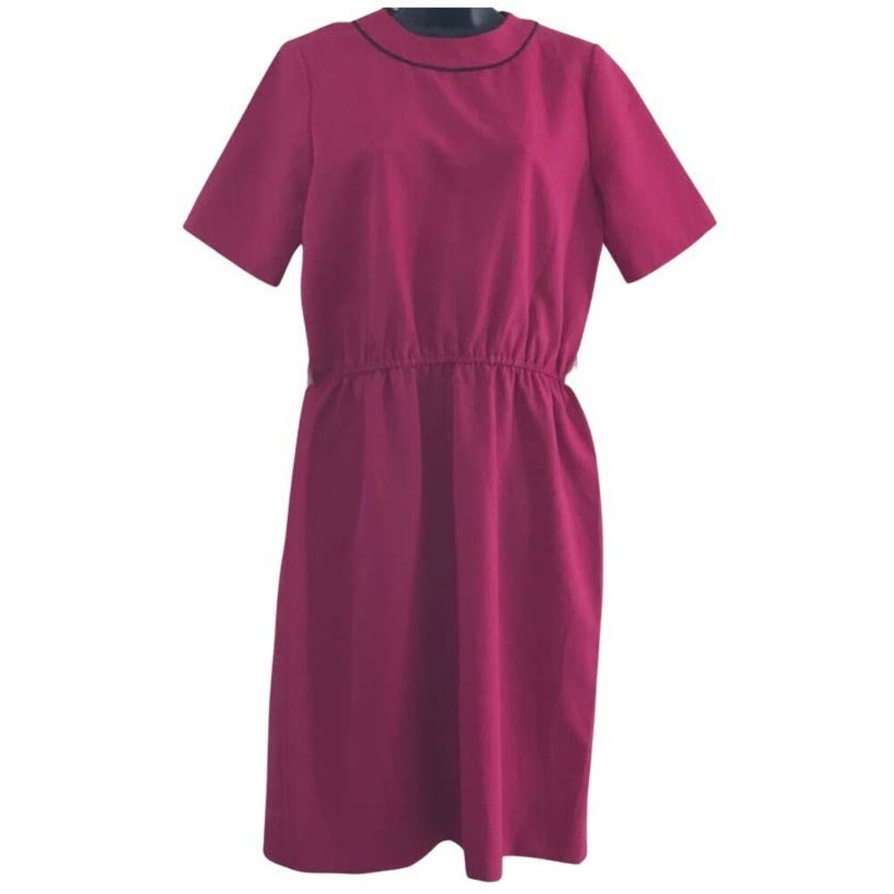 Vintage Magenta Dovani of Dallas Dress Size Large
